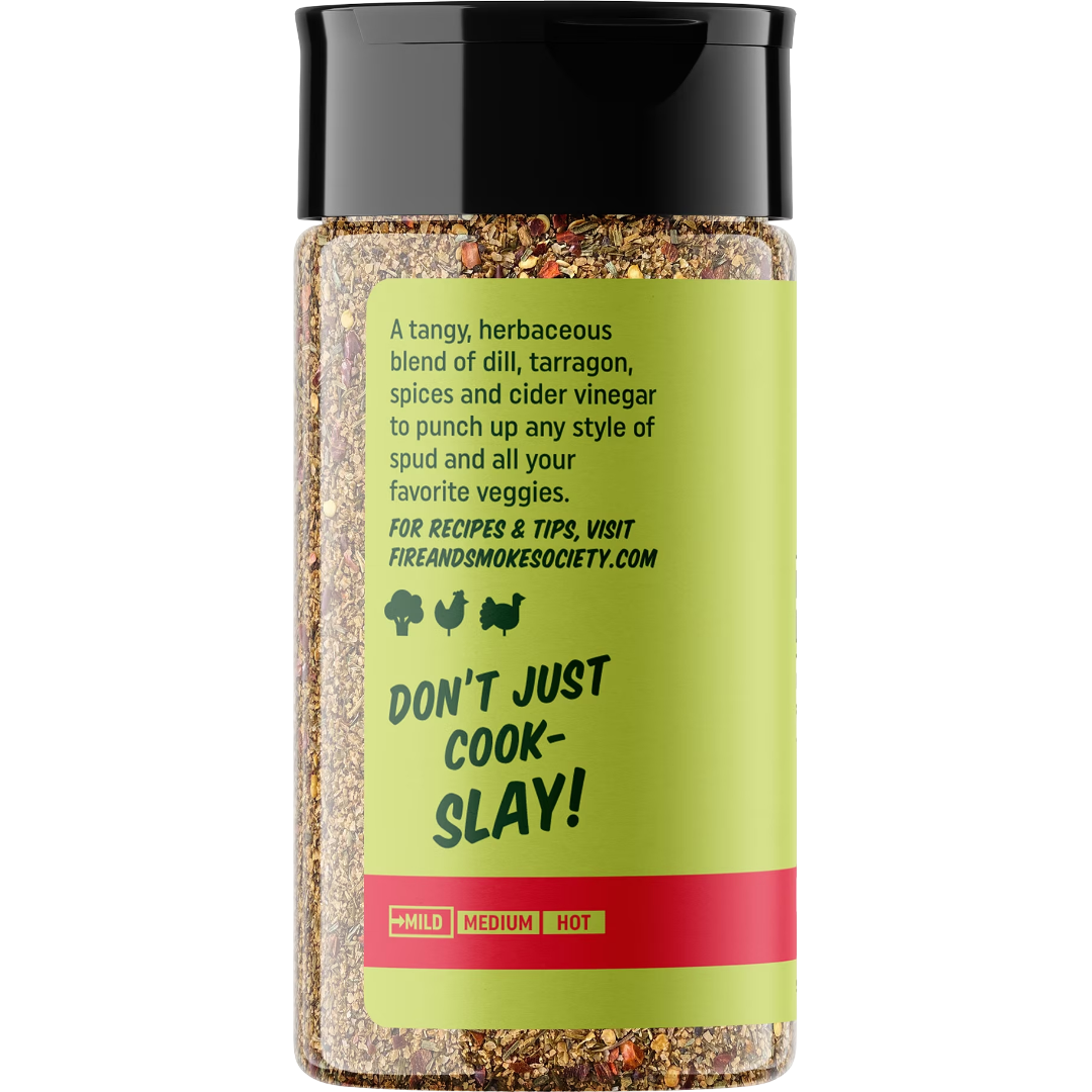 Fire & Smoke Society Potato Slayer Vegetable Seasoning Blend, 5 oz