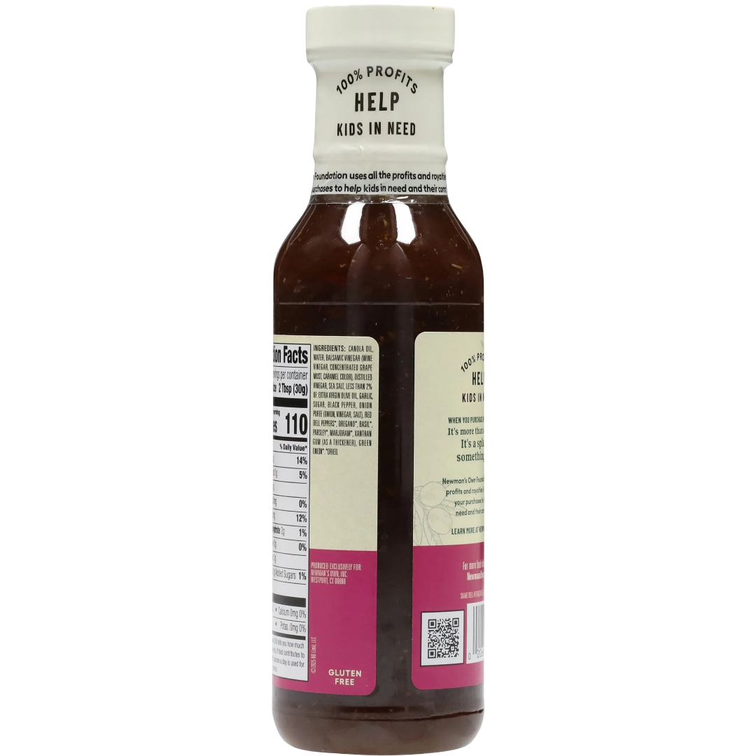 Newman's Own Balsamic Vinaigrette Dressing, 12 fl oz