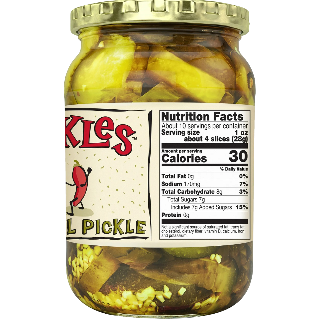 Wickles Original Pickle Slices, 16 fl oz