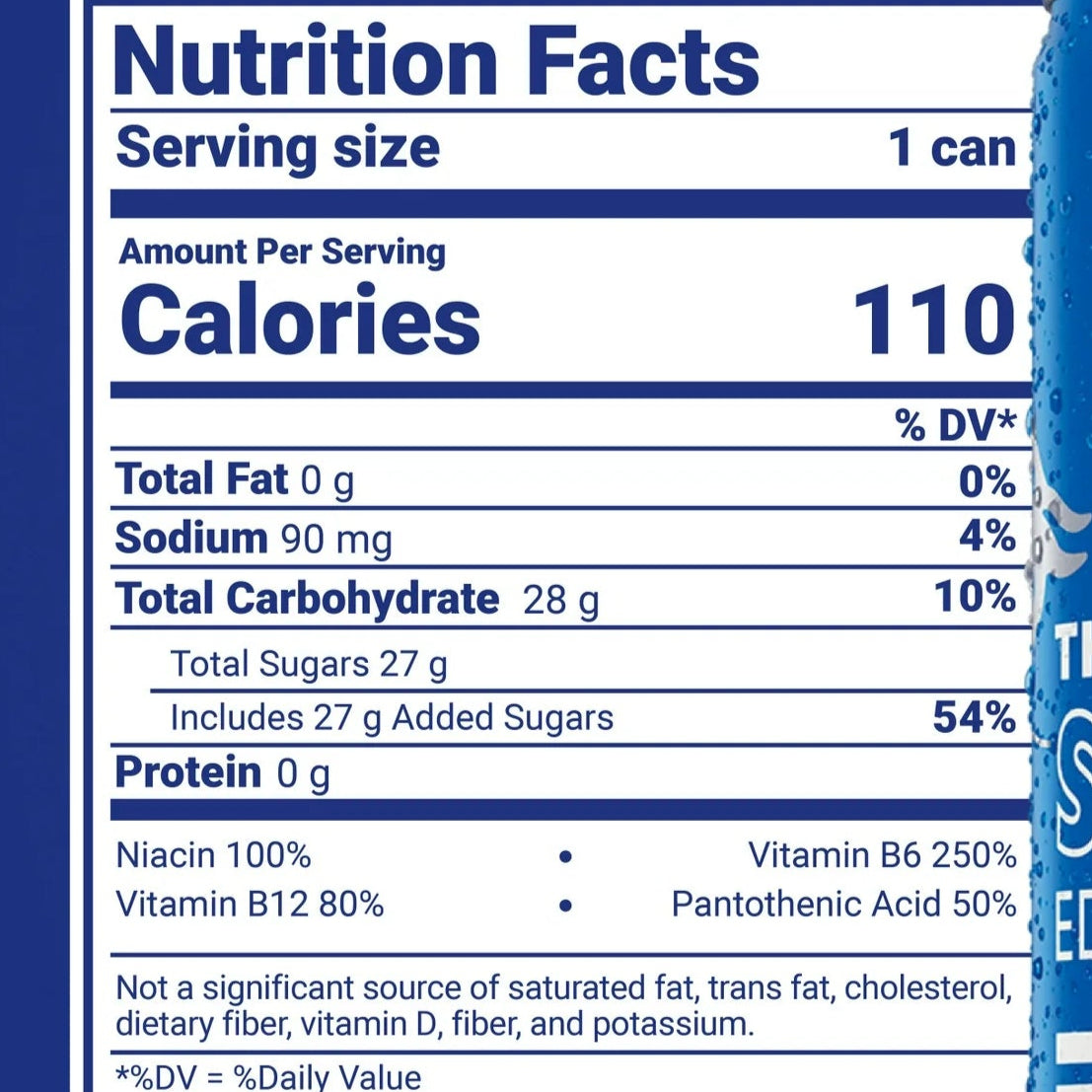 Red Bull Sea Blue Edition Juneberry Energy Drink, 8.4 fl oz Can