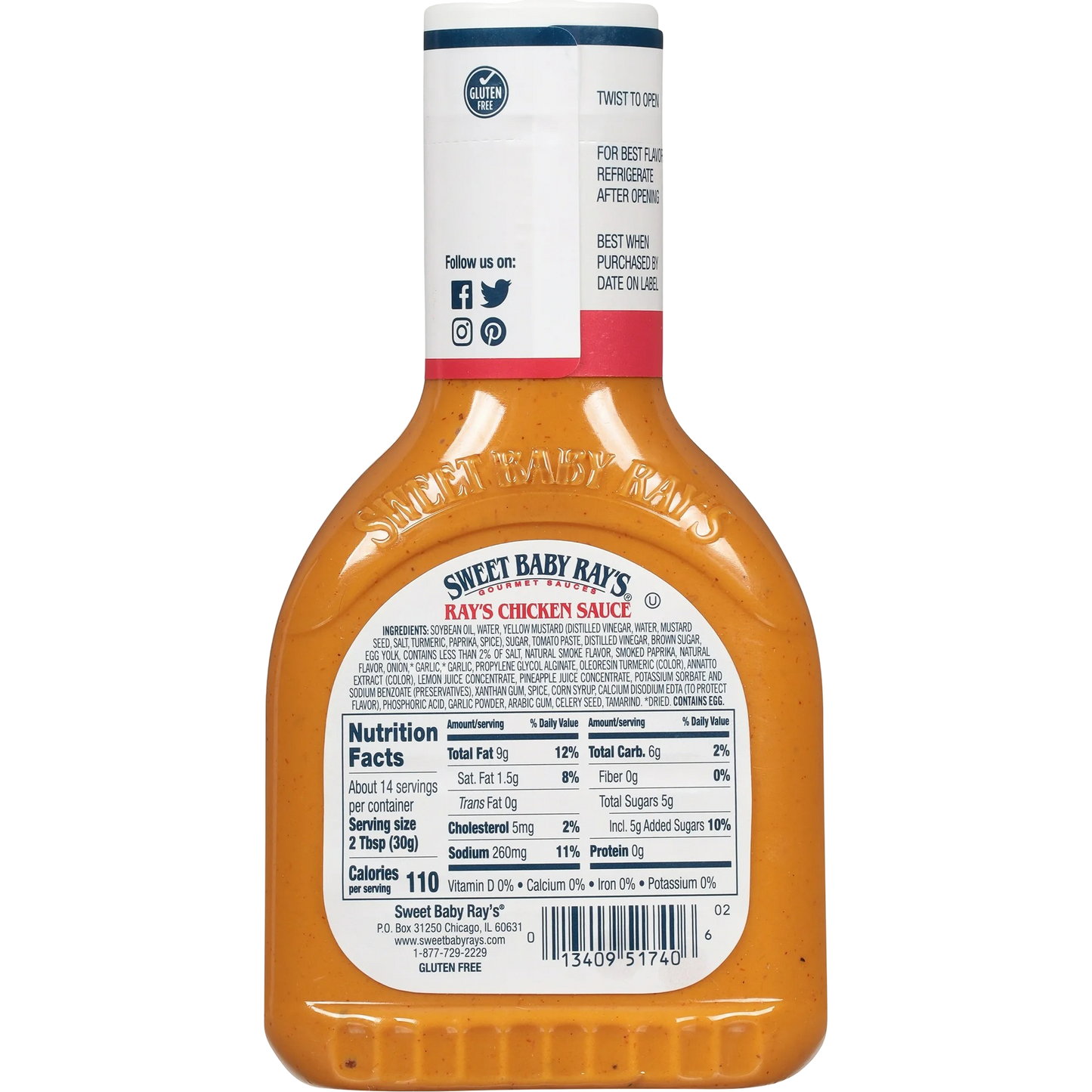 Sweet Baby Ray's Ray's Chicken Sauce Dipping Sauce 14 fl oz