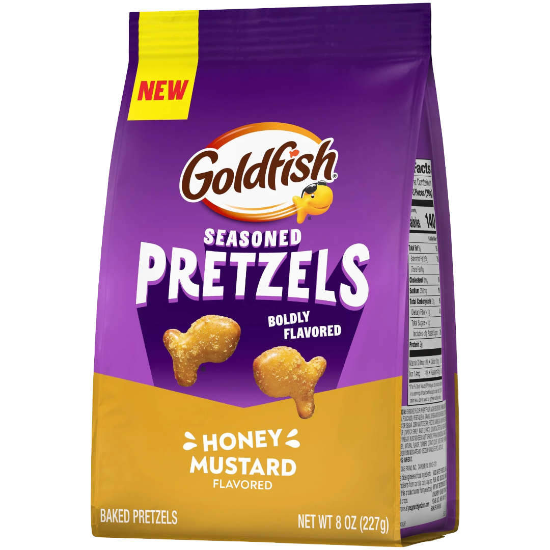 Goldfish Honey Mustard Seasoned Pretzels, 8 oz