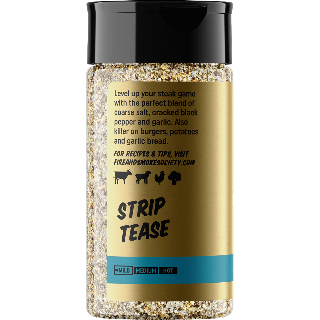 Fire & Smoke Society Steak Perfect Seasoning, BBQ Rub, 7.2 oz