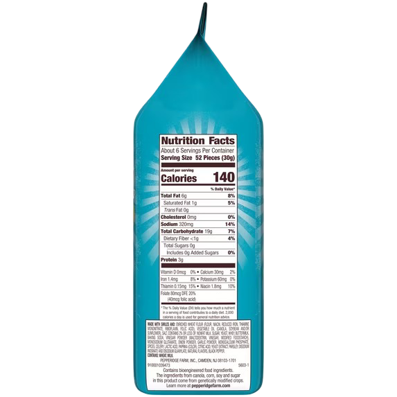 Goldfish Zesty Ranch Flavored Crackers, 6.6 oz