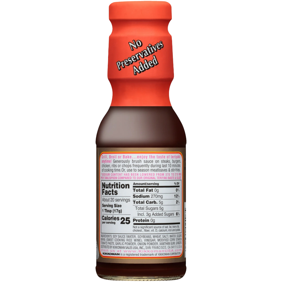 Kikkoman Teriyaki Baste & Glaze 11.8oz