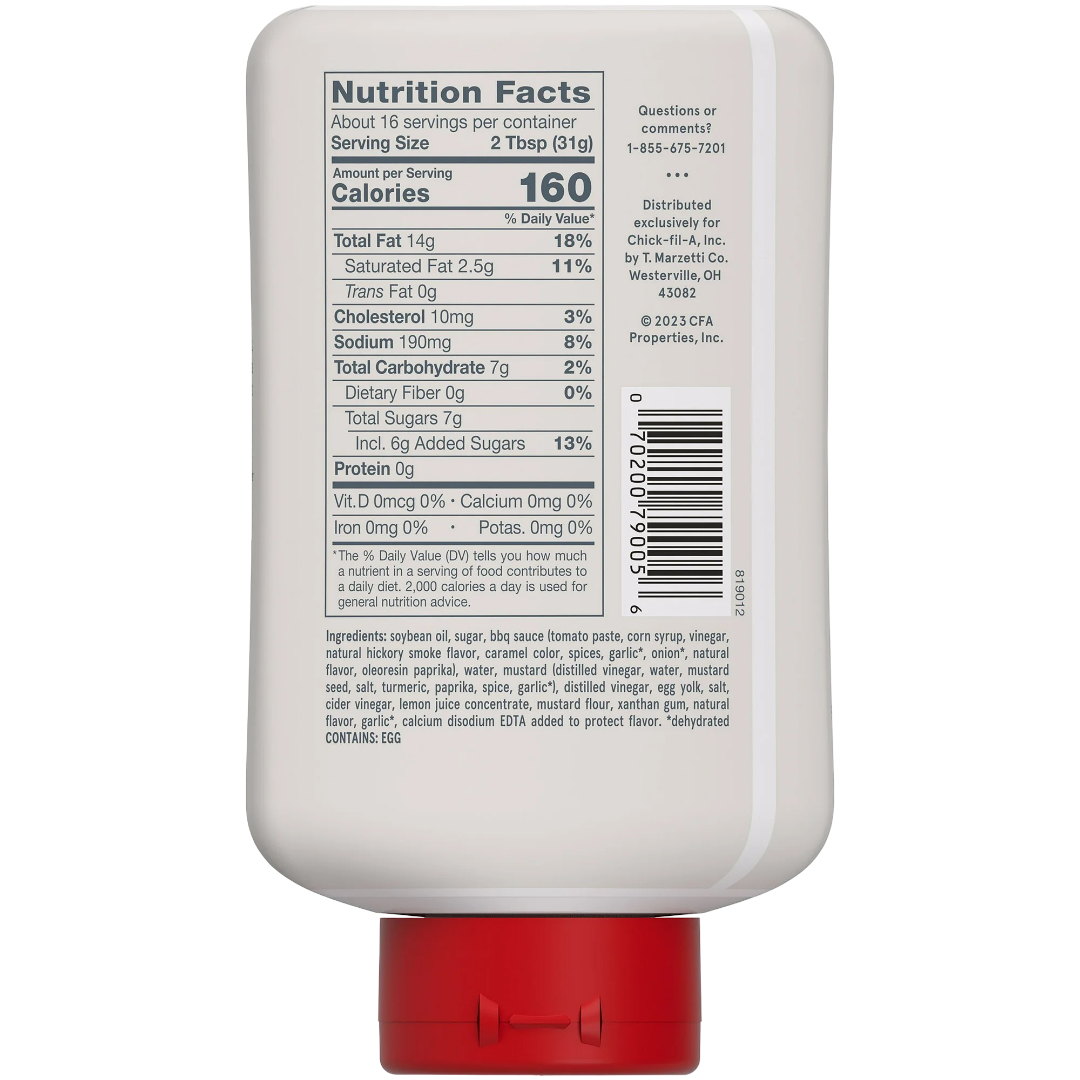 Chick-fil-A Dipping Sauce, 16 fl oz Squeeze Bottle