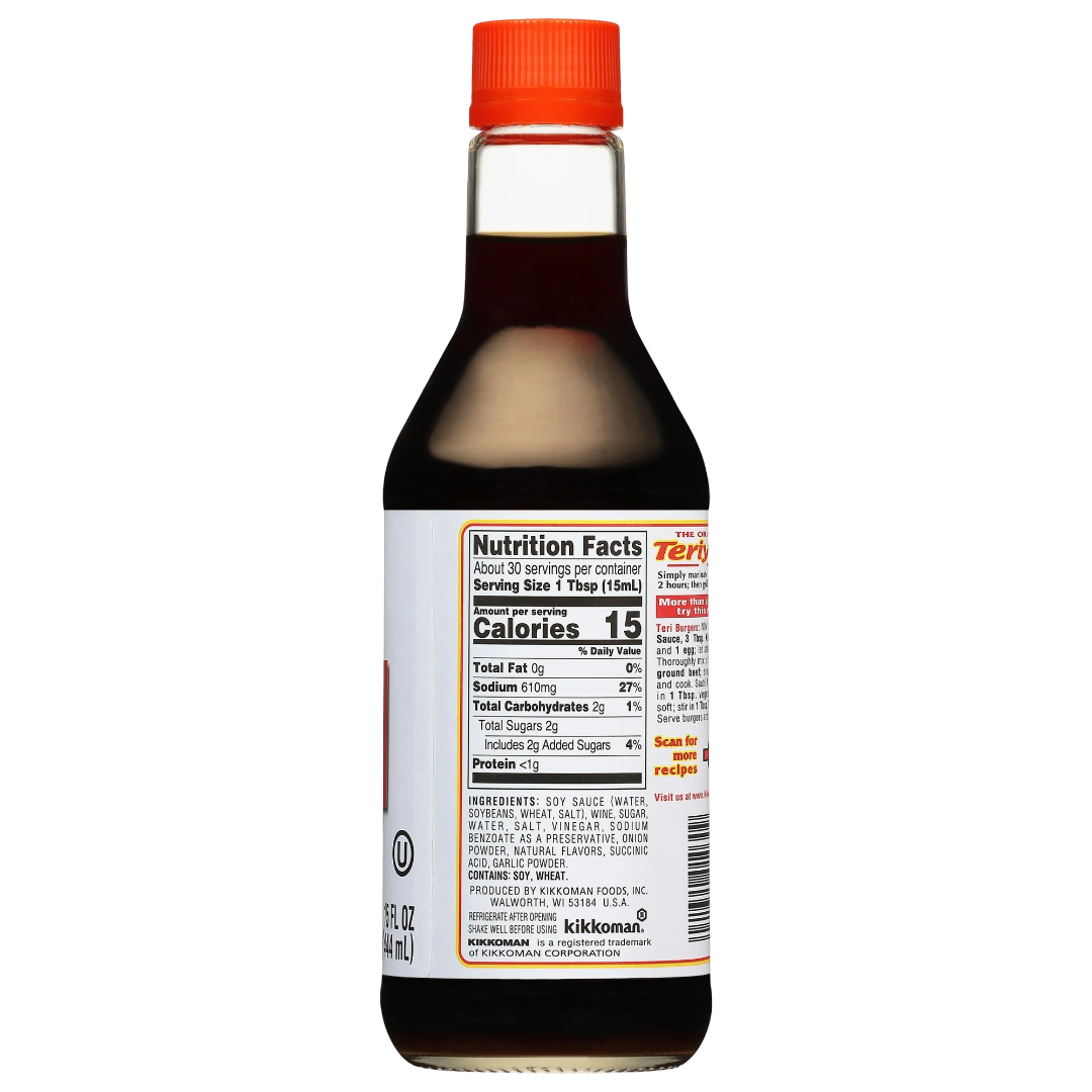 Kikkoman Teriyaki Marinade & Sauce, 15oz