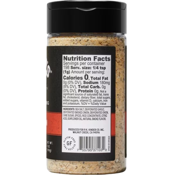 Kinder's Smoked Onion Rub & Seasoning for Grilling, 7 oz