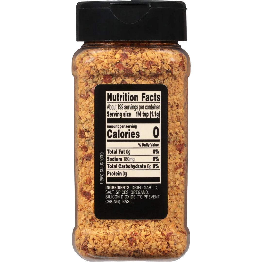 Weber Garlic Rodeo Seasoning, 7.75 oz
