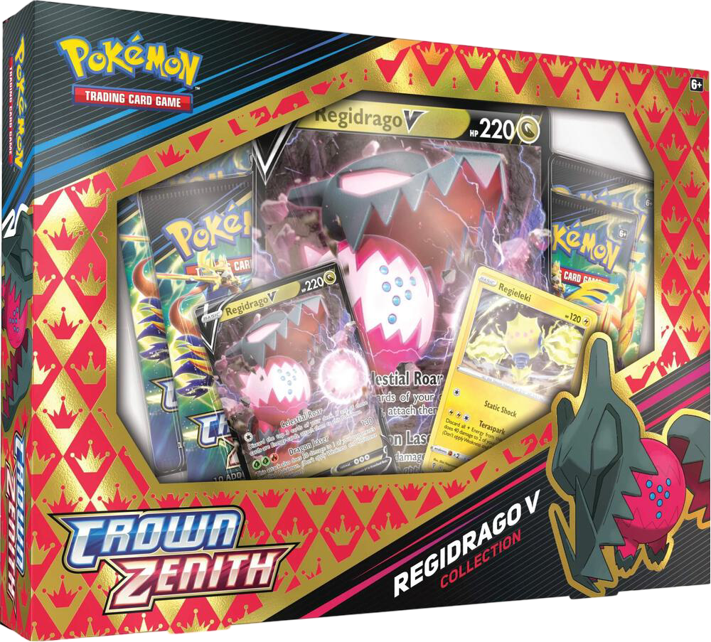 Pokemon TCG: Crown Zenith Regidrago V Collection