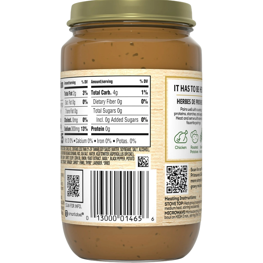 Heinz HomeStyle Herbes de Provence Gravy, Fish-free, 12 oz