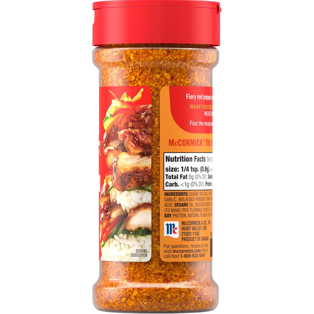 McCormick Korean Style Seasoning, 5.96 oz