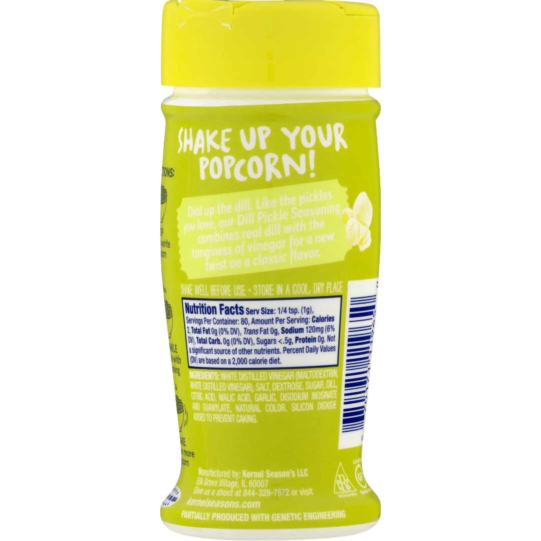 Kernel Season's Dill Pickle Popcorn Seasoning, 2.85oz