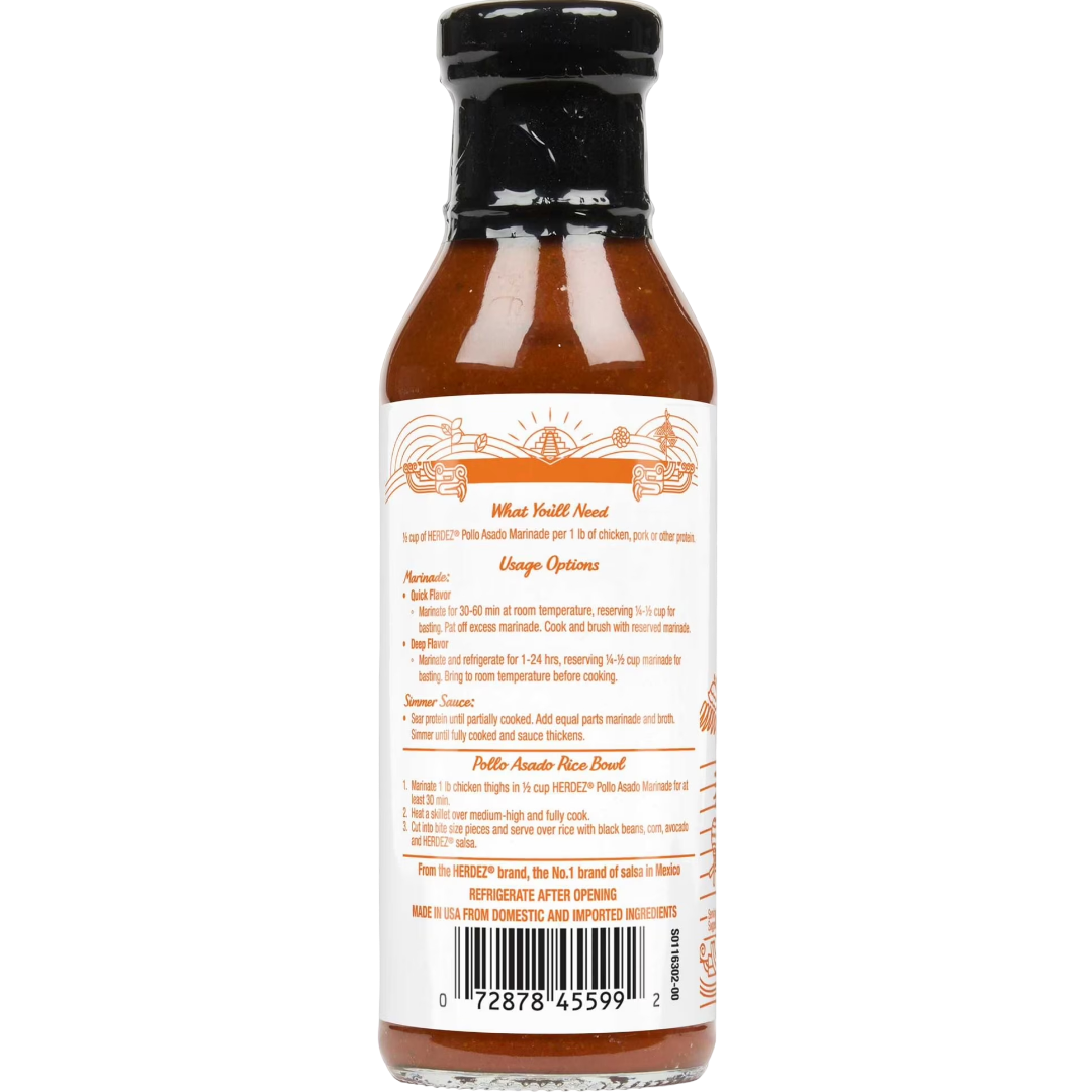 HERDEZ Pollo Asado Marinade Mild, 12oz