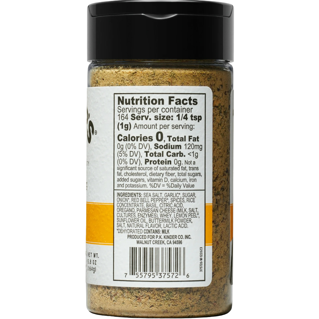 Kinder's Garlic Parmesan Seasoning, 5.8oz