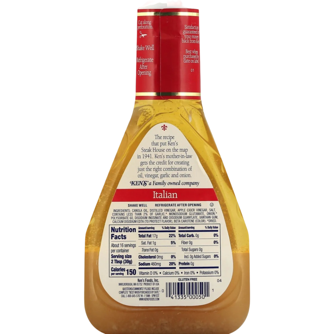 Ken's Italian Dressing & Marinade, 16 fl oz