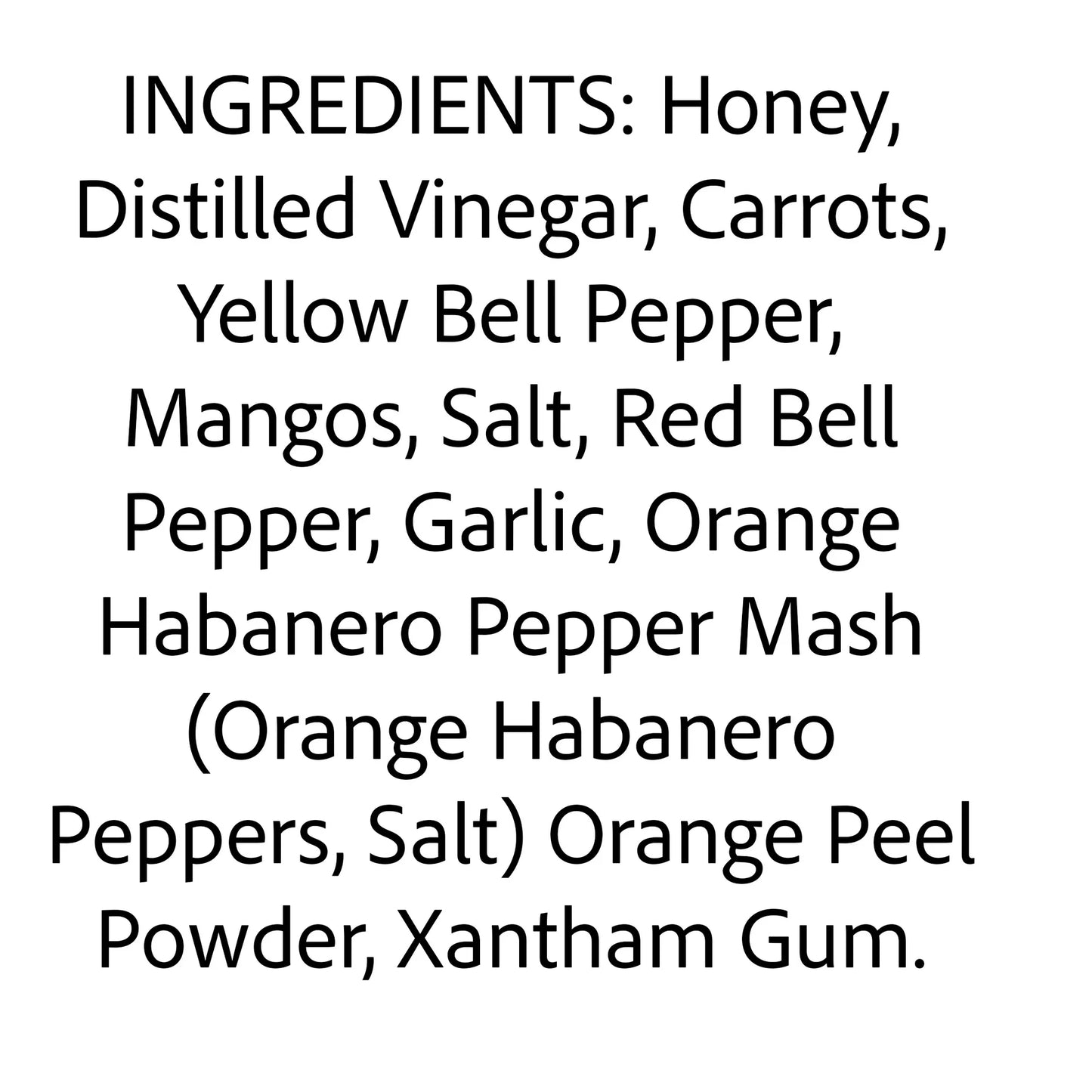 Merman's Revenge Honey Habanero Glaze, Gluten Free, 5 fl oz