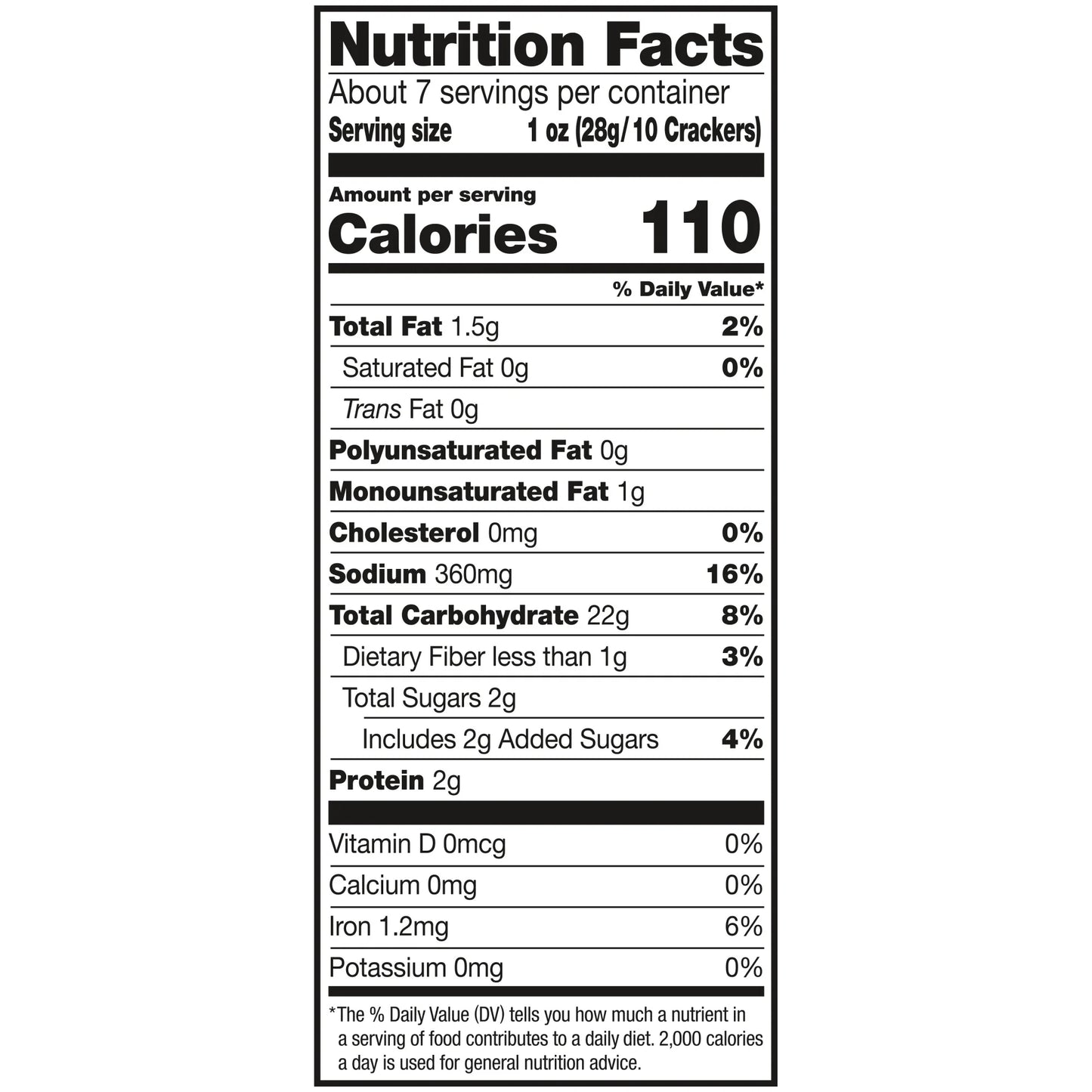 Snack Factory Pretzel Crisps, Sea Salt & Cracked Pepper, 7.2oz