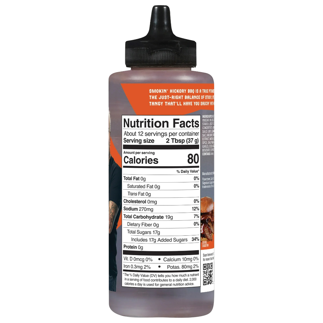 Guy Fieri's Flavortown Smokin' Hickory BBQ Sauce 12 oz