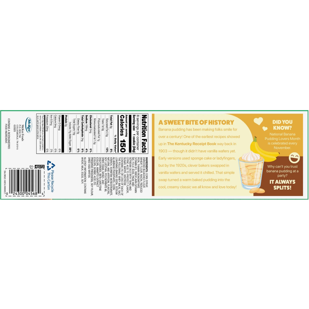 Little Debbie Banana Puddin' Creme Pies, 9.57 oz