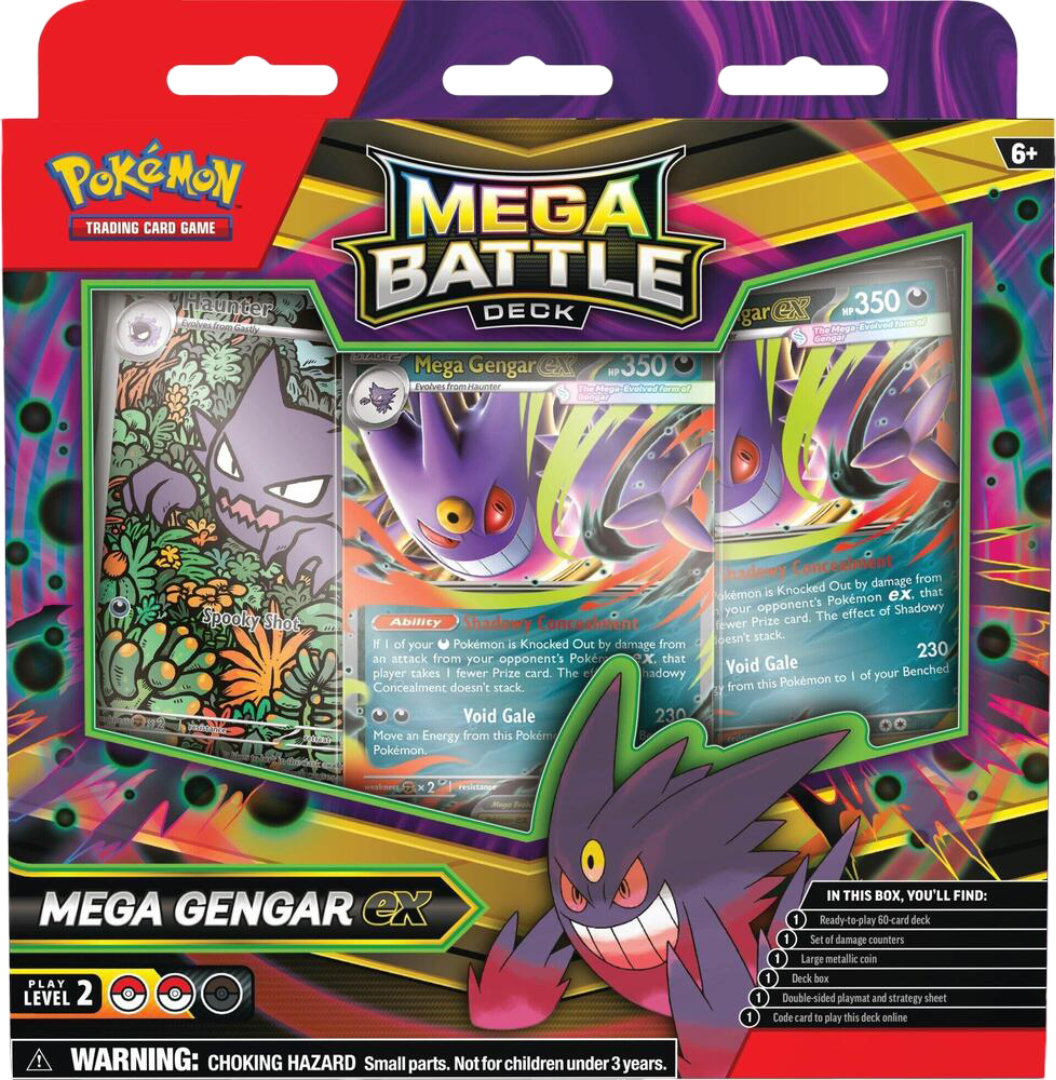 Pokemon TCG: Mega Battle Deck (Mega Gengar ex)