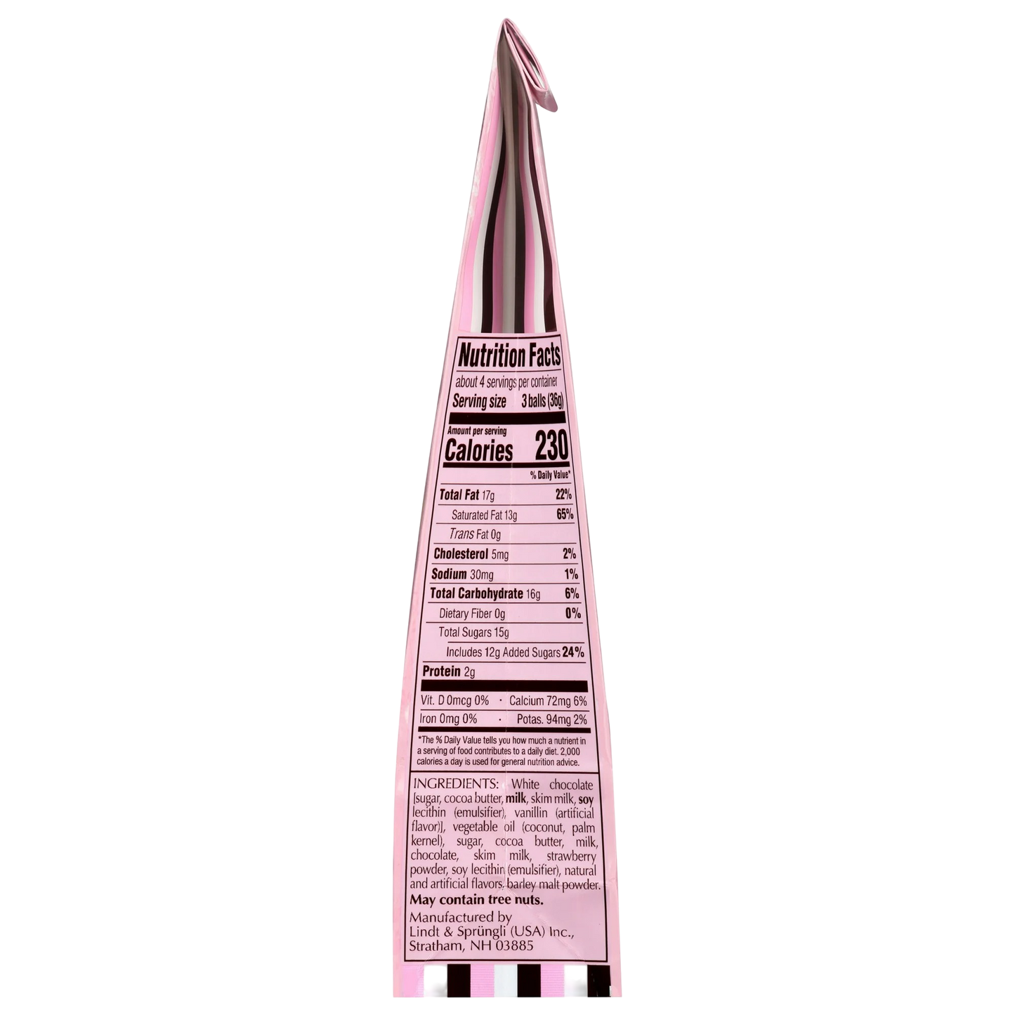 Lindt LINDOR Easter Neapolitan White Chocolate Candy Truffles, 5.1 oz. Bag