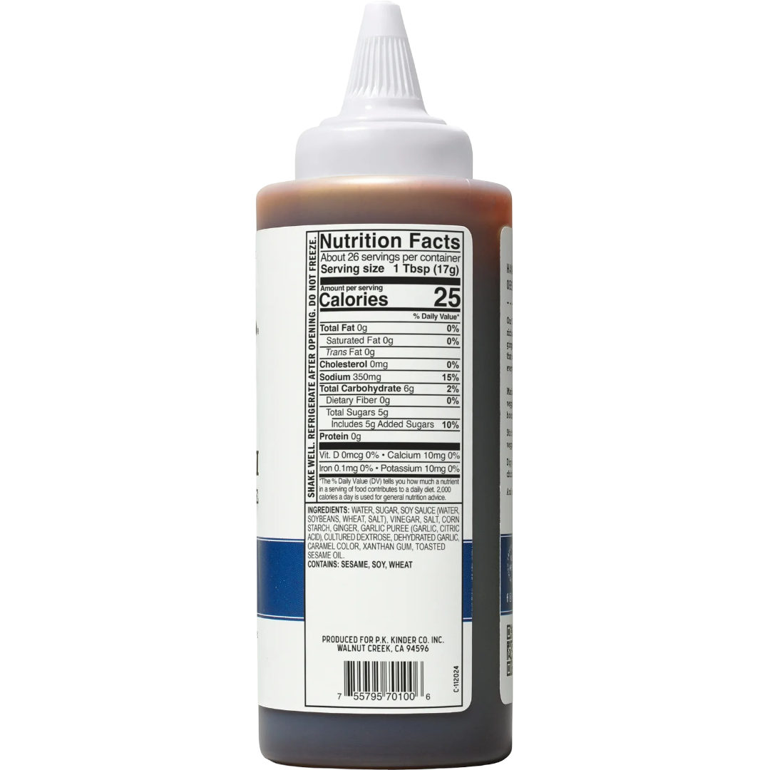 Kinder's Teriyaki Marinade with Garlic & Ginger, 15.5oz