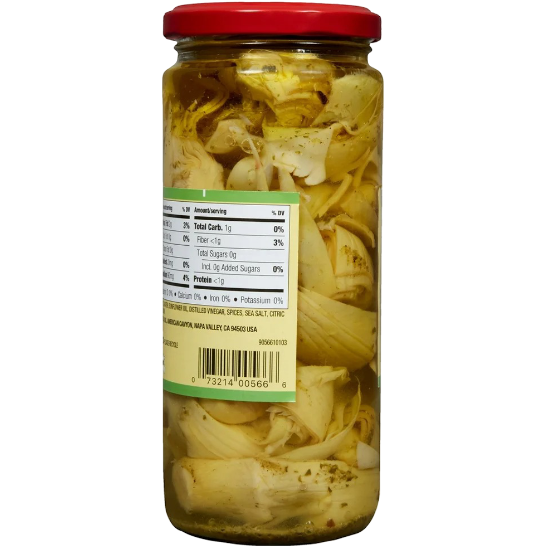 Mezzetta Marinated Artichoke Hearts Quartered, 14.5 oz