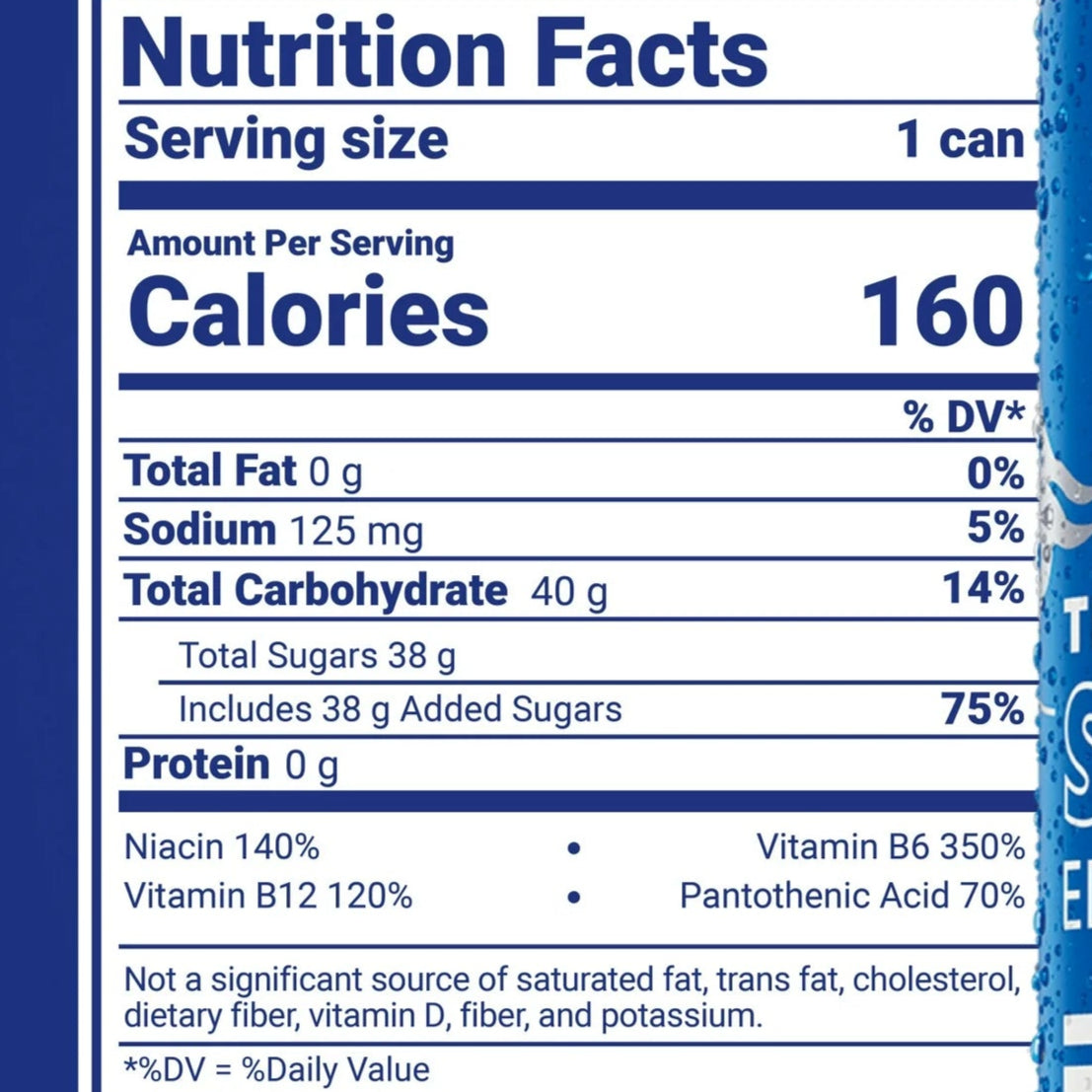 Red Bull Sea Blue Edition Juneberry Energy Drink, 12 fl oz Can