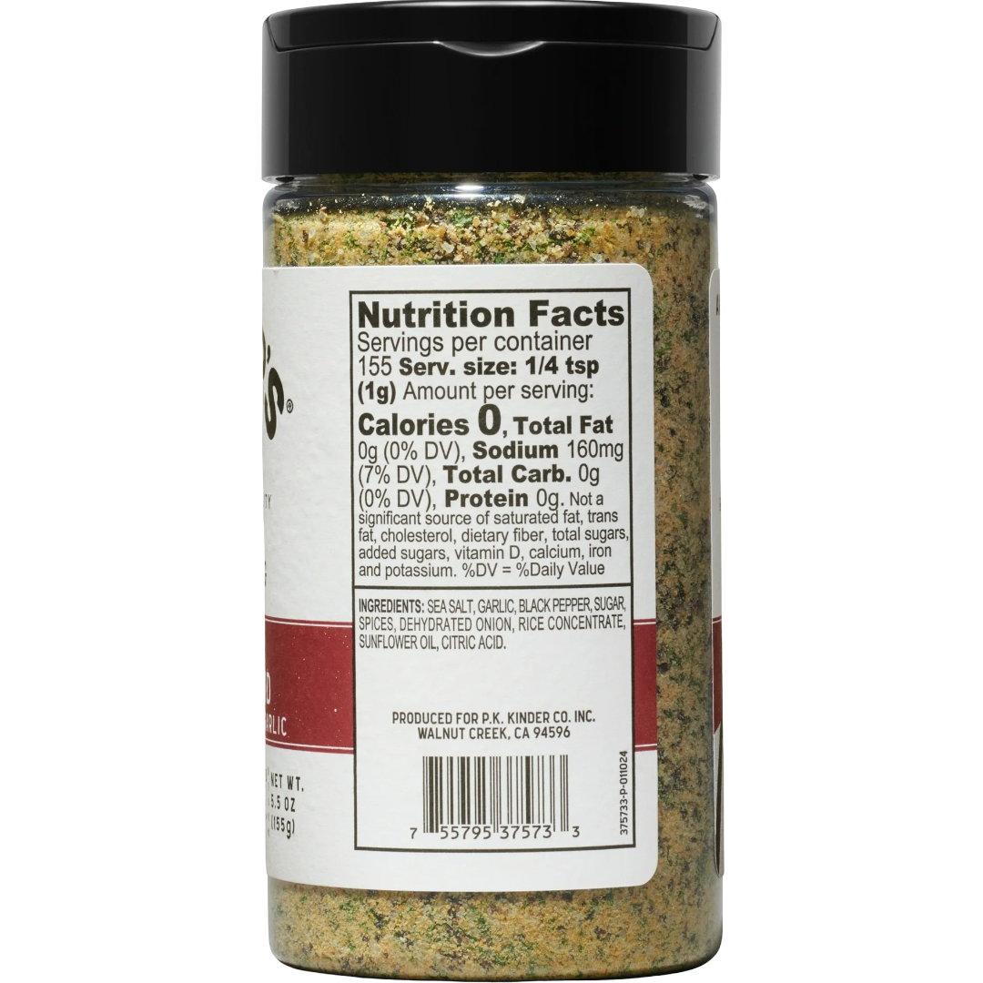 Kinder's Butcher's Burger Blend Seasoning, 5.5oz