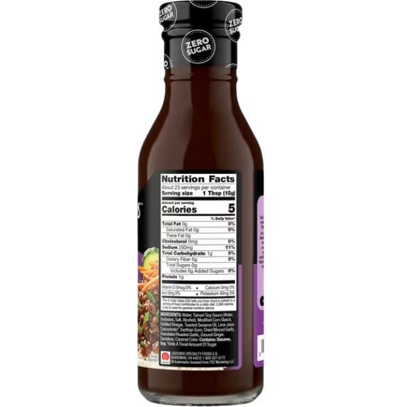 G Hughes Sugar Free Sesame Teriyaki Marinade, 12oz