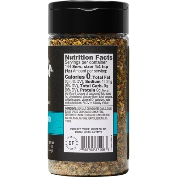 Kinder's The Greek Blend Barbecue BBQ Rub & Seasoning for Grilling, 5 oz