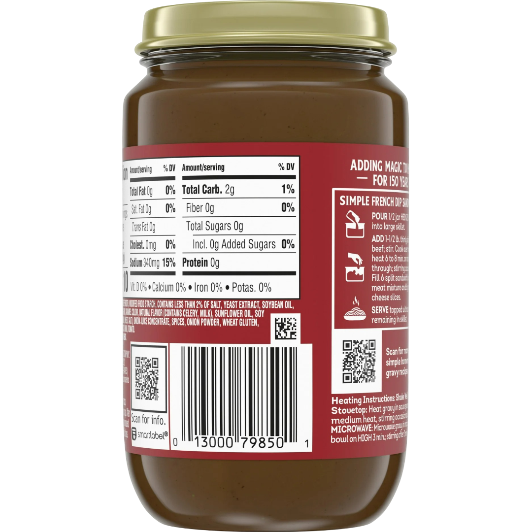 Heinz HomeStyle Au Jus Gravy, 12oz