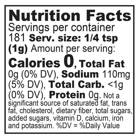 Kinder's Veggie Rub & Seasoning With Sea Salt & Herbs, 6.4oz