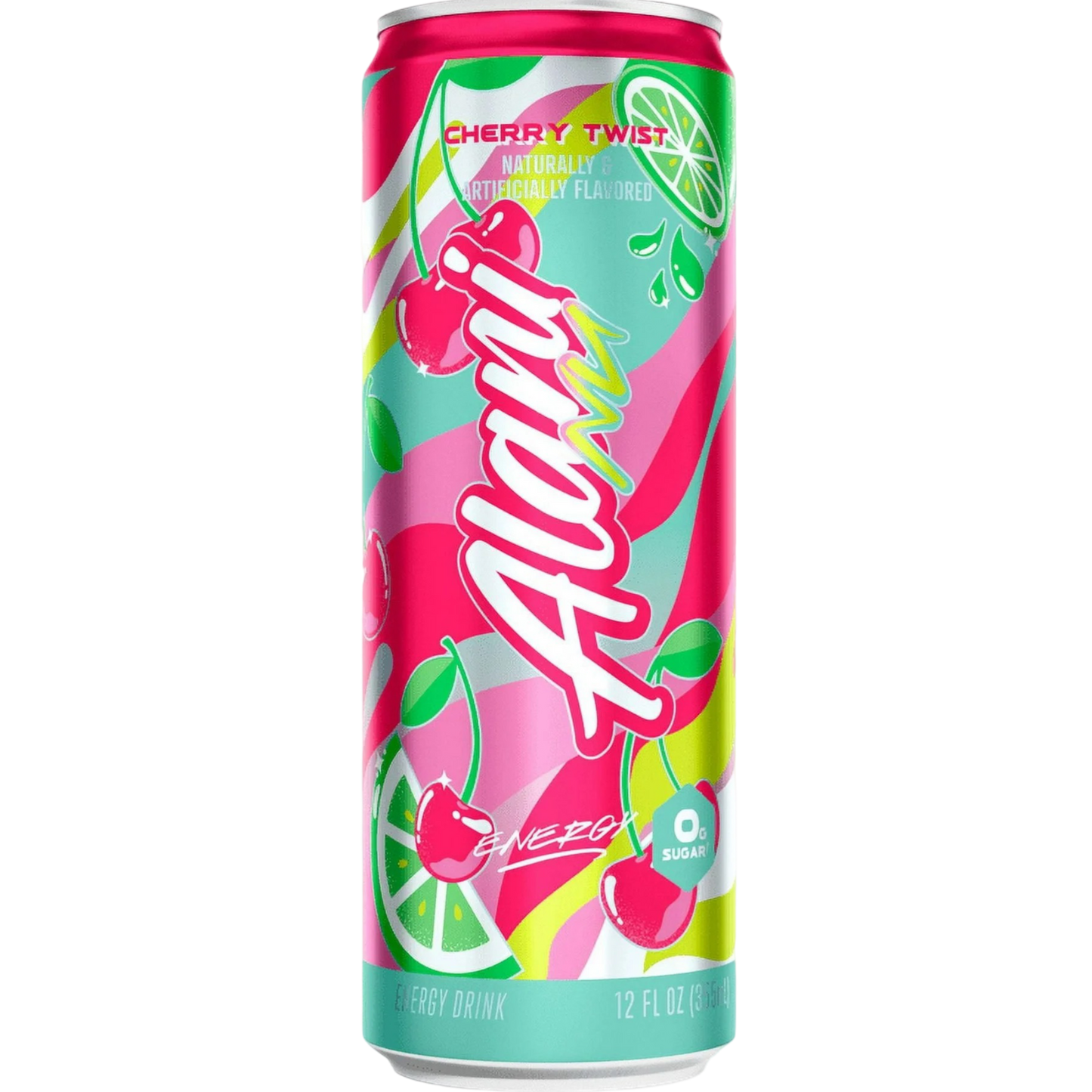 Alani Nu Energy Drink, Cherry Twist Limited Time Only, 12 fl oz Can
