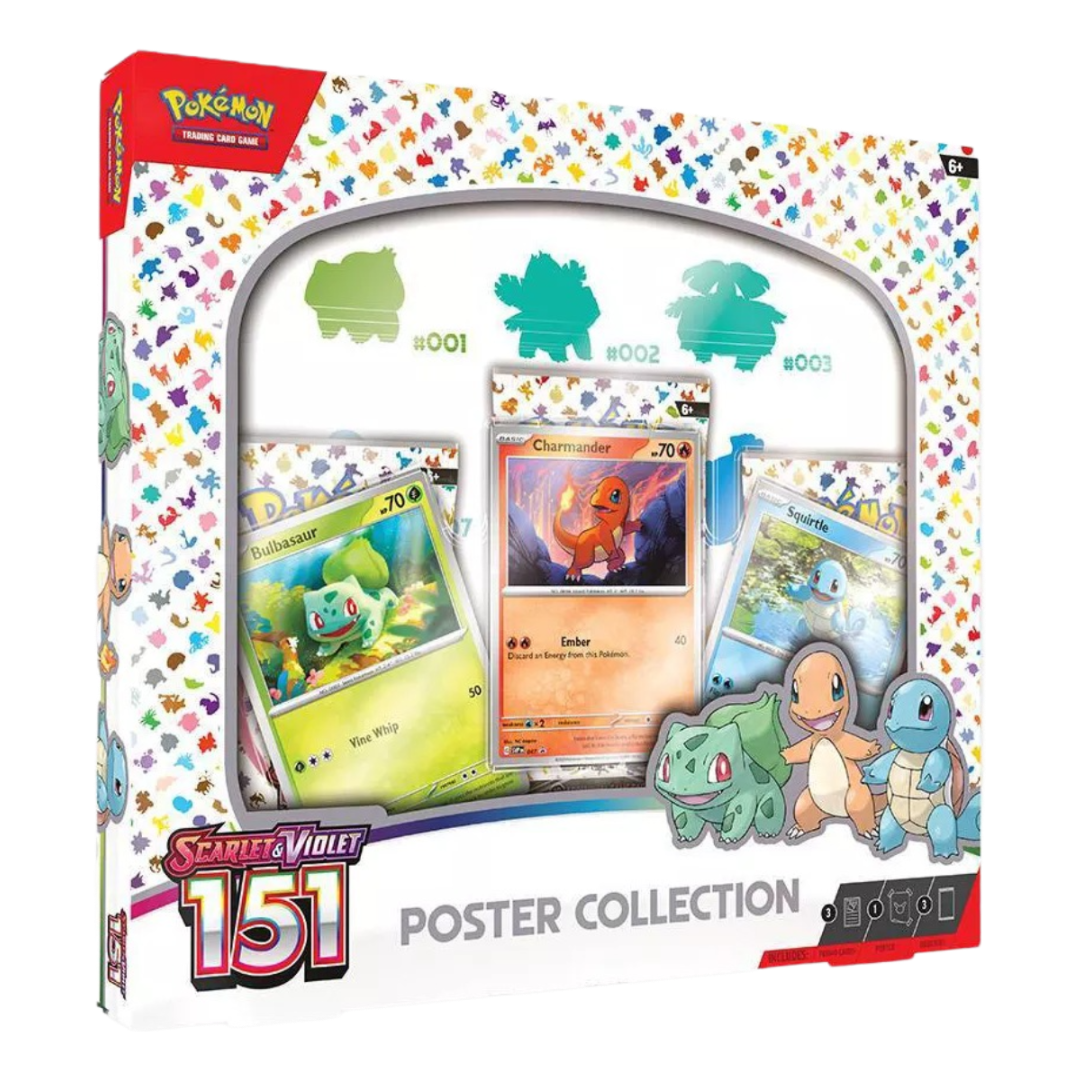 Pokémon TCG: Scarlet & Violet 151 Poster Collection