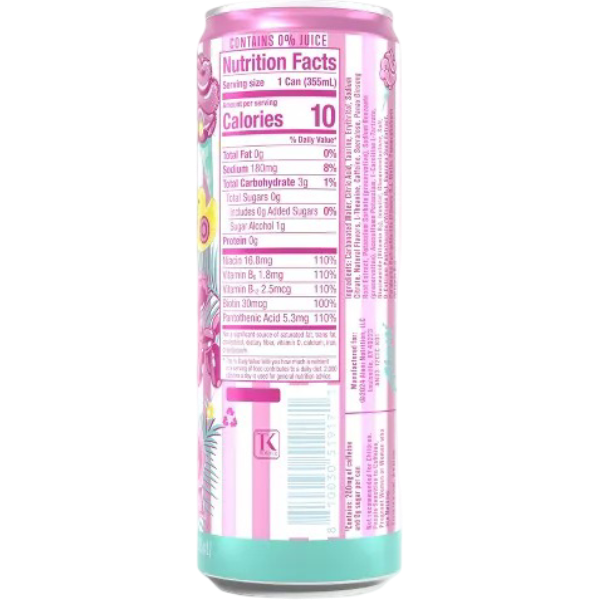 Alani Nu Cotton Candy Energy Drink, 12 fl oz Can