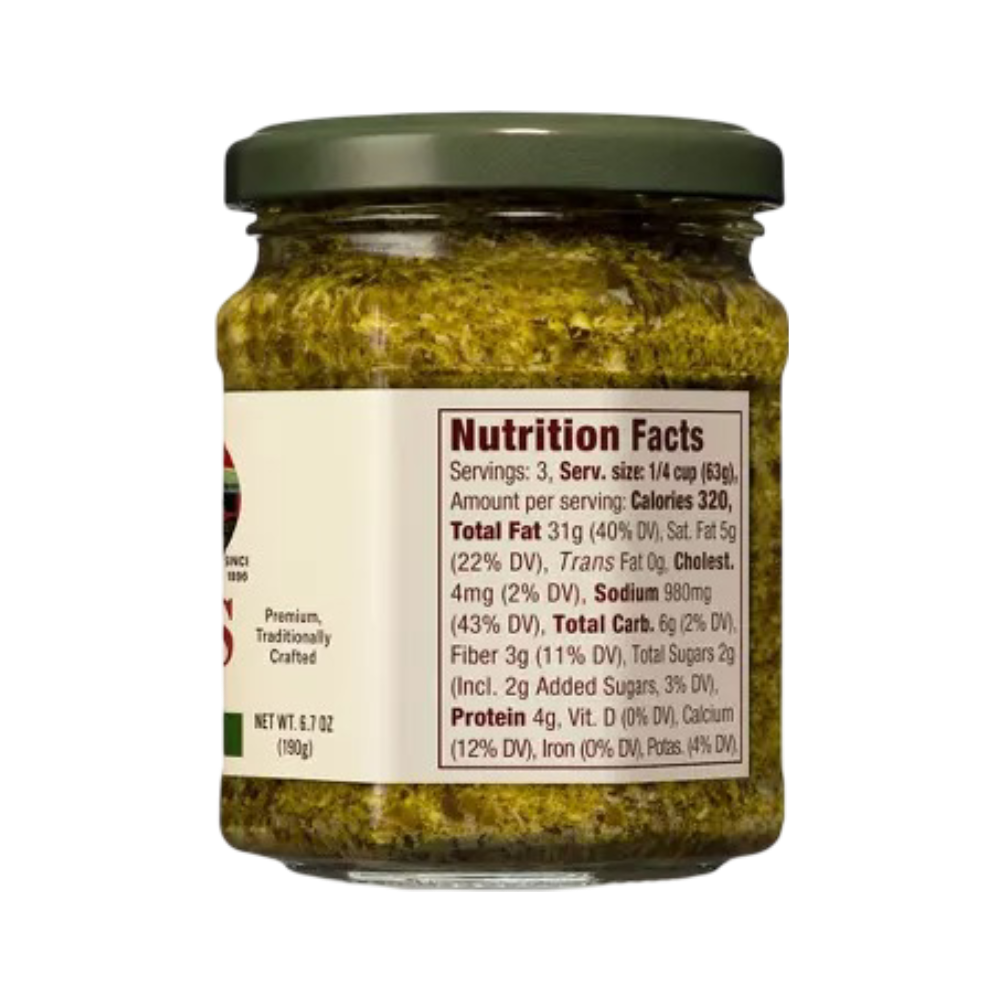 Rao's Homemade Basil Pesto, Traditional Italian Pesto Sauce for Pasta, 6.7oz