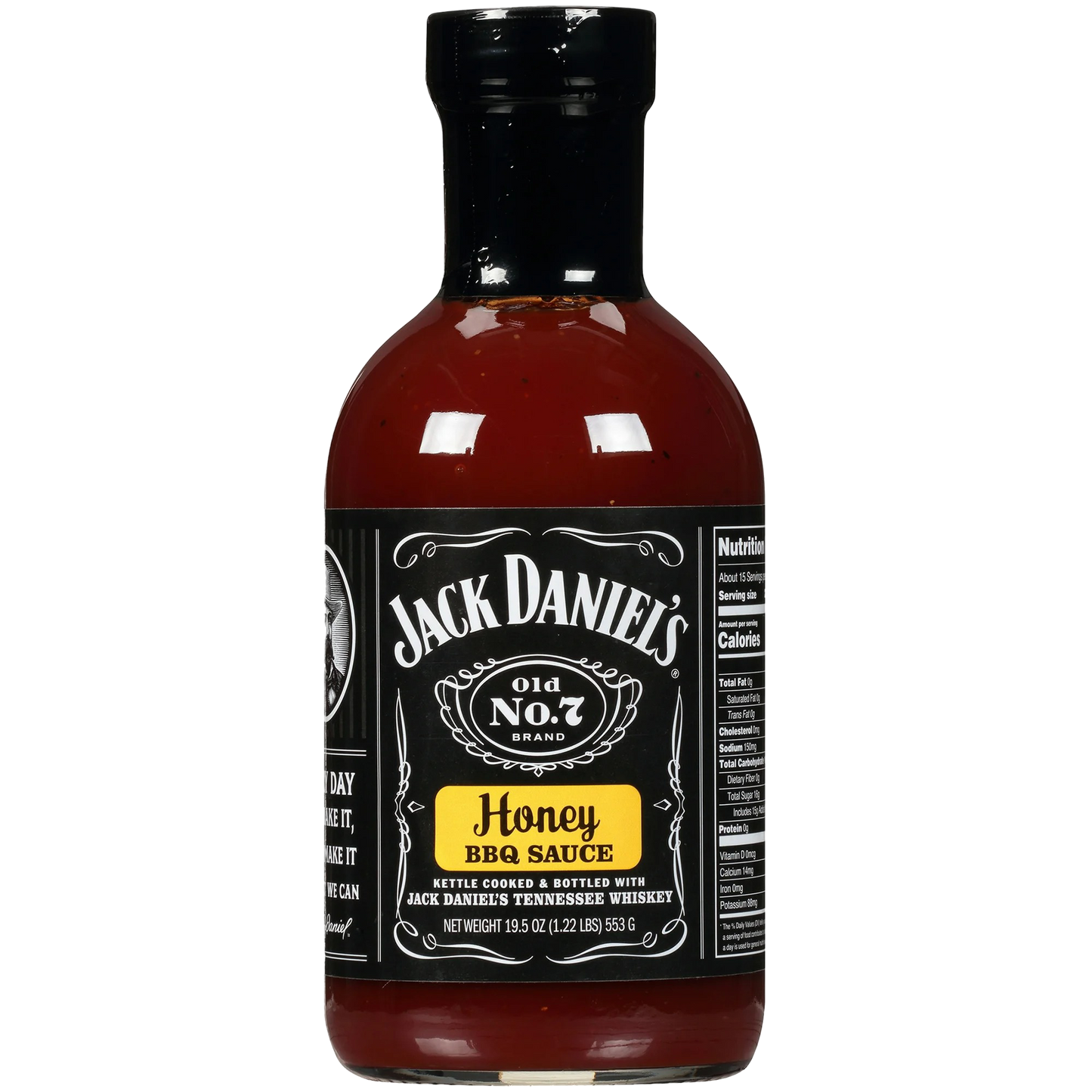 Jack Daniel's Honey BBQ Sauce 19.5oz Bottle