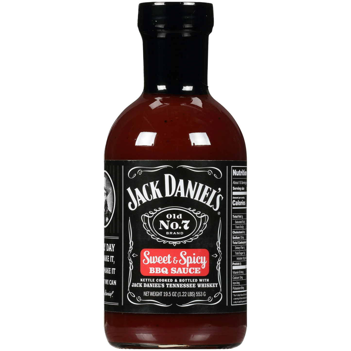 Jack Daniel's Sweet & Spicy BBQ Sauce 19.5oz Bottle