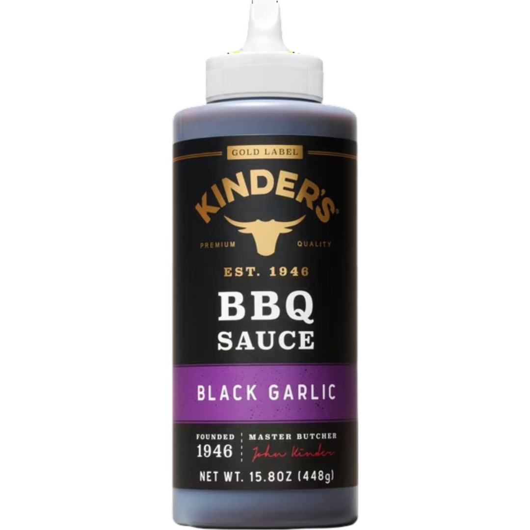 Kinder's Gold Label Black Garlic BBQ Sauce, 15.8oz