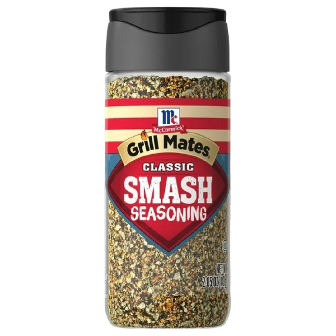 McCormick Grill Mates Gluten Free Smash Burger Seasoning, 2.85oz