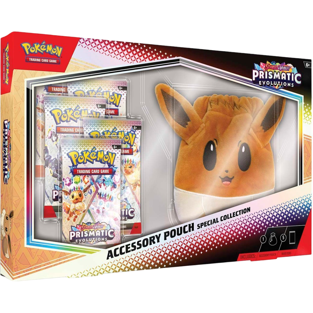 Pokémon TCG: S&V Prismatic Evolutions Accessory Pouch Special Collection