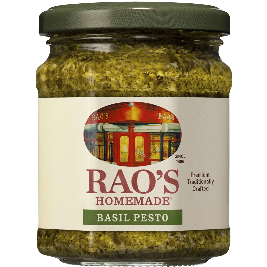 Rao's Homemade Basil Pesto, Traditional Italian Pesto Sauce for Pasta, 6.7oz