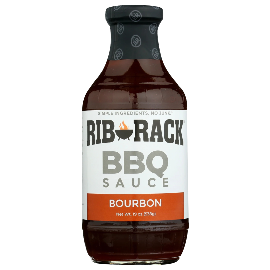 Rib Rack Southern Bourbon BBQ Sauce, 19oz