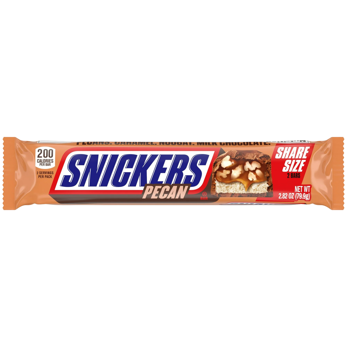 Snickers Pecan Milk Chocolate Candy Bar