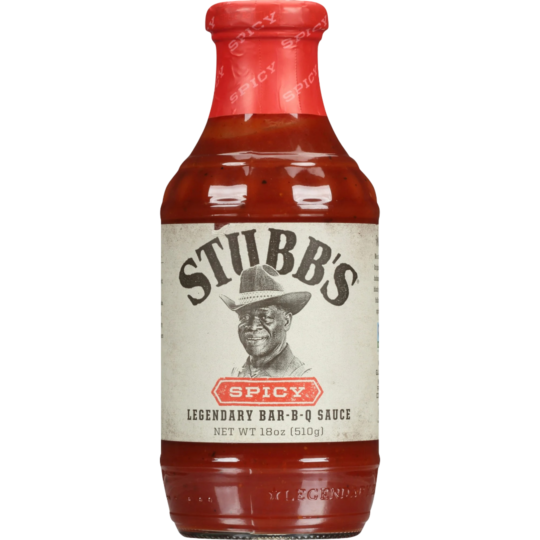 Stubb's Gluten Free Spicy Barbecue BBQ Sauce, 18oz