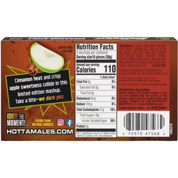 HOT TAMALES Cinnamon Apple Limited Edition, 4.25 oz