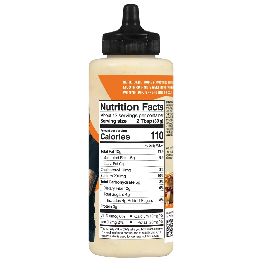 Guy Fieri's Flavortown Honey Mustard Sauce 12 oz