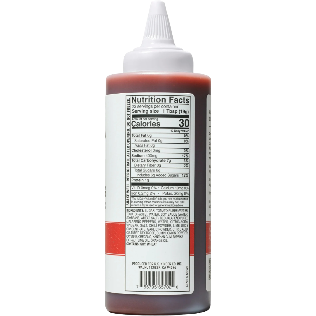 Kinder's Fajita Cooking Sauce & Glaze With Citrus & Garlic, 15.5oz